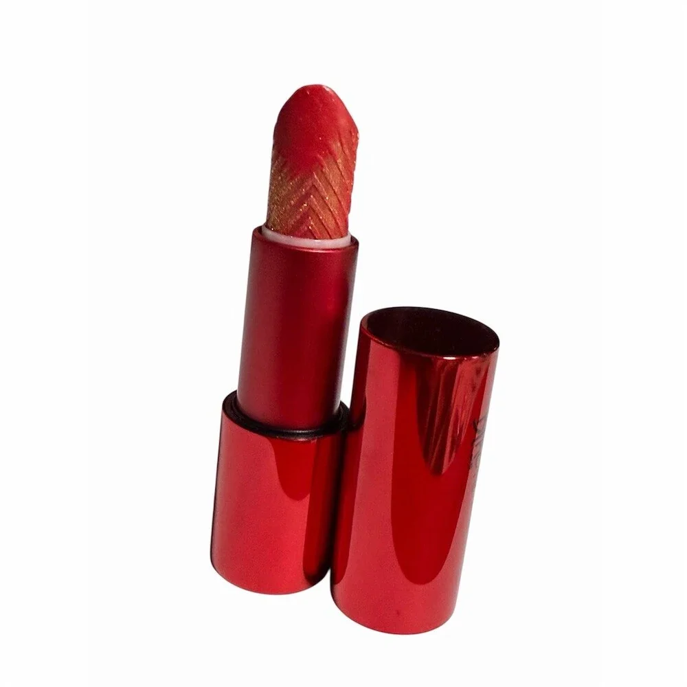 UOMA Beauty Black Magic Hypnotic Impact High-Shine Lipstick in SAVAGE (Red Gold)